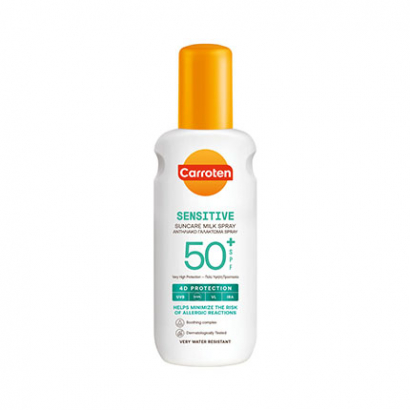 Слънцезащитно мляко-спрей Каротен Сенсикеър SPF 50 200мл