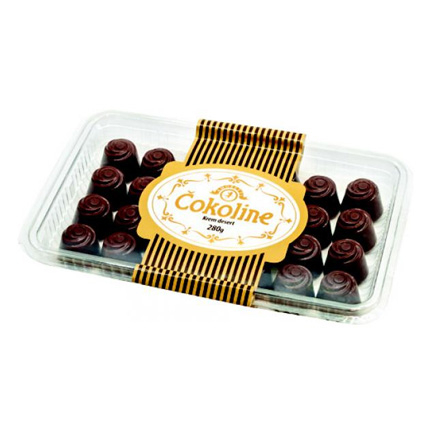 Шоколадови бонбони Шоколина Аморетти 280г