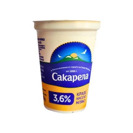 Кисело мляко Сакарела 3,6% 400г