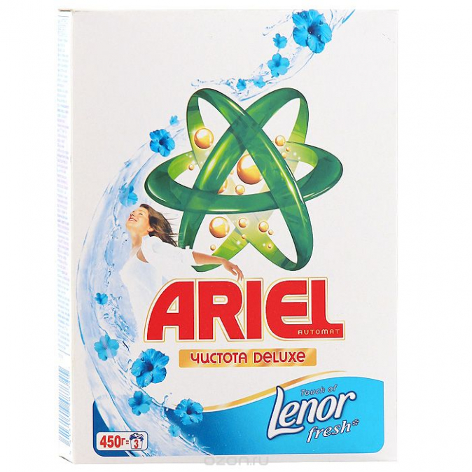 Прах за пране Ариел 450г Ръчно пране Ароматерапи