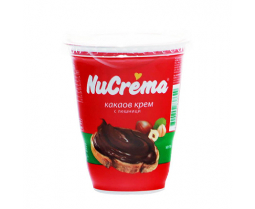 Какаов крем с лешници Нукрема 400г Какаов крем с лешници Нукрема 400г