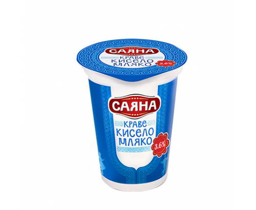 Кисело мляко Саяна 3,6% 400г Кисело мляко Саяна 3,6% 400г