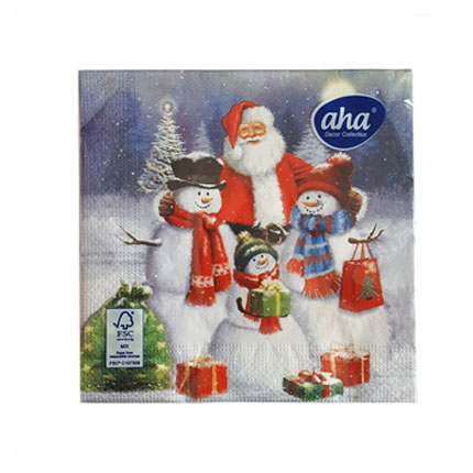 Салфетки Аха 20бр Празнични Салфетки Аха 20бр Празнични