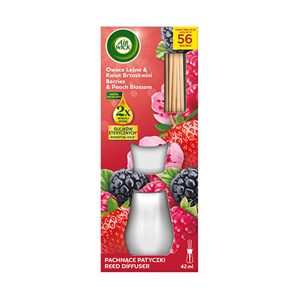 Ратанови пръчици Еъруик Горски плодове и праскова Ратанови пръчици Еъруик Горски плодове и праскова