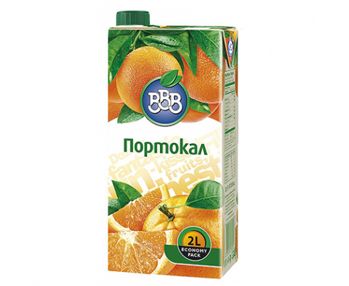 Плодова напитка ВВВ 2л Портокал 10%