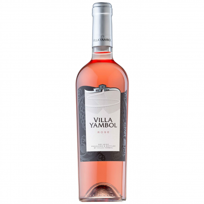 Вино Вила Ямбол 750мл Розе