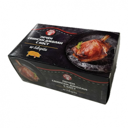 Печен свински джолан с кост Чех 800г По баварски