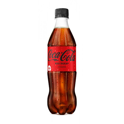 Газирана напитка Кока Кола 500мл Зеро