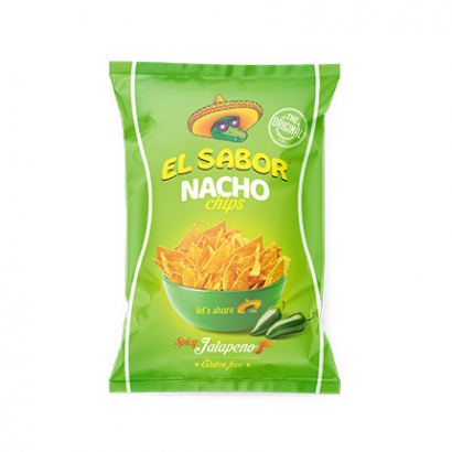 Чипс Ел Сабор 100г Халапеньо