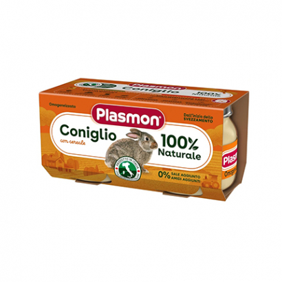 Пюре Пласмон 2х80г 6М+ Заешко месо