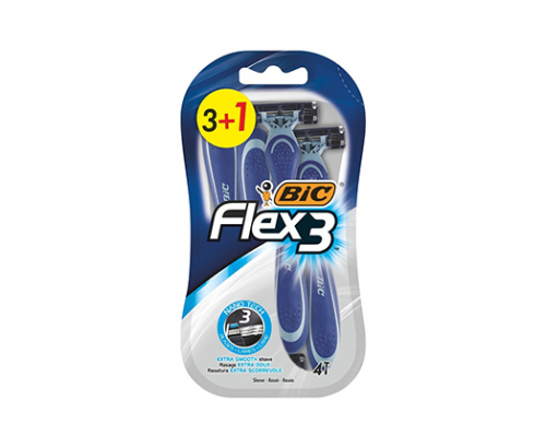 Еднократна самобръсначка Бик Флекс 3 3+1 Сензитив Еднократна самобръсначка Бик Флекс 3 3+1 Сензитив