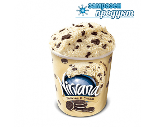 Сладолед Нирвана 335г Кукис Сладолед Нирвана 335г Кукис