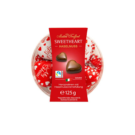 Шоколадови сърца Трюфо 125г