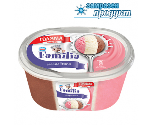 Сладолед Фамилия 505г Неаполитана