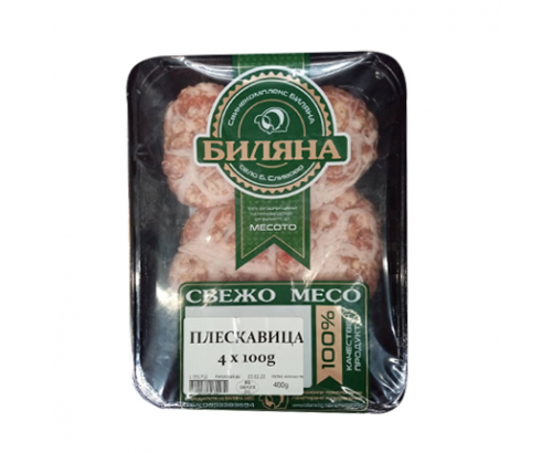 Плескавица Биляна Мес 400г Плескавица Биляна Мес 400г