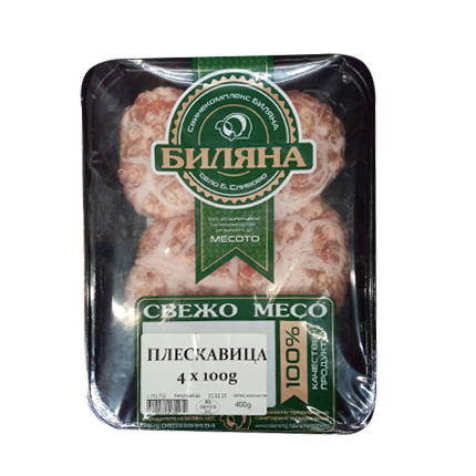 Плескавица Биляна Мес 400г