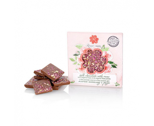 Шоколад Розей Марк 80г С рози