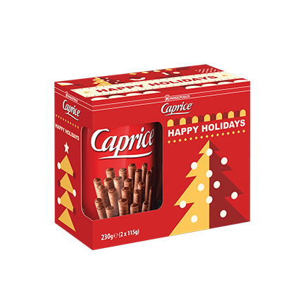 Шоколадови пури Каприз 2х115г Шоколадови пури Каприз 2х115г