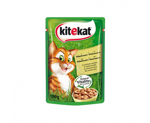 Храна за котки Китекат 100г Пауч Пилешко Месо Храна за котки Китекат 100г Пауч Пилешко Месо