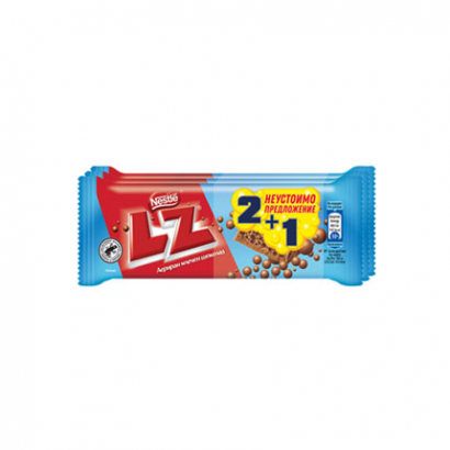 Шоколад LZ 36г 2+1бр