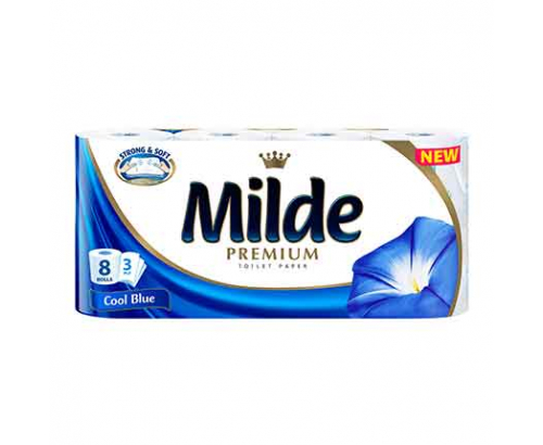 Тоалетна хартия Милде 8бр Спа Тоалетна хартия Милде 8бр Спа