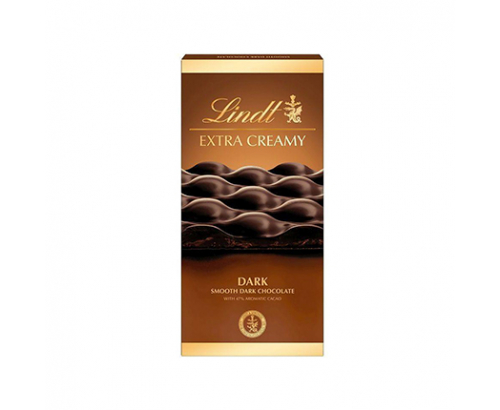 Шоколад Линдт Екстра Крийми 80г Тъмен Шоколад Линдт Екстра Крийми 80г Тъмен