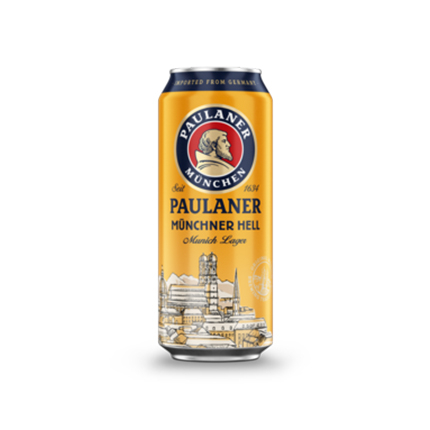 Бира Пауланер 500мл кен Мюнхенер