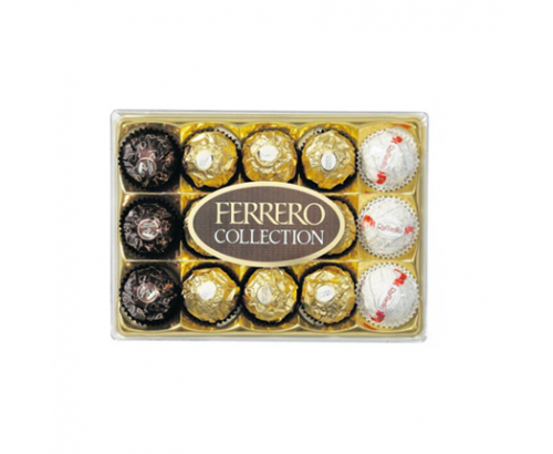 Шоколадови бонбони Фереро Роше Колекция 172г Шоколадови бонбони Фереро Роше Колекция 172г