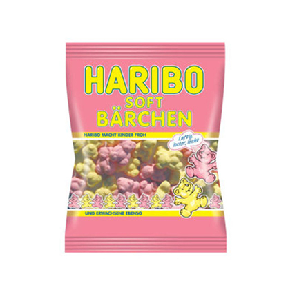 Желирани бонбони Харибо 100г Меки мечета