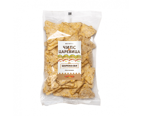 Чипс с царевица Гривас 90г С шарена сол Чипс с царевица Гривас 90г С шарена сол