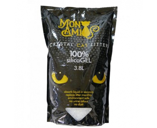 Котешка тоалетна Мон Ами 3,8л Силиконова натурална Котешка тоалетна Мон Ами 3,8л Силиконова натурална