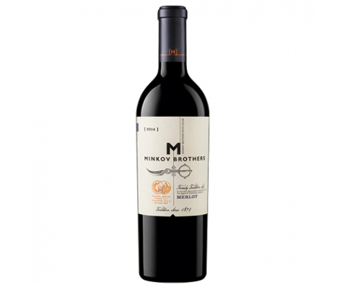 Вино Братя Минкови 750мл Мерло Вино Братя Минкови 750мл Мерло