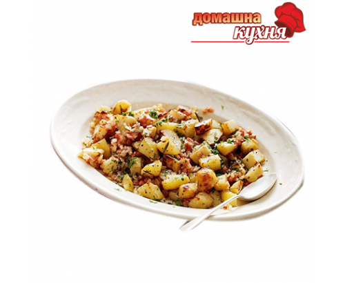 Запечени картофи с бекон Запечени картофи с бекон