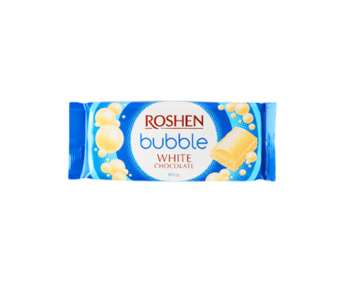 Шоколад Рошен Бабъл 80г Бял Шоколад Рошен Бабъл 80г Бял