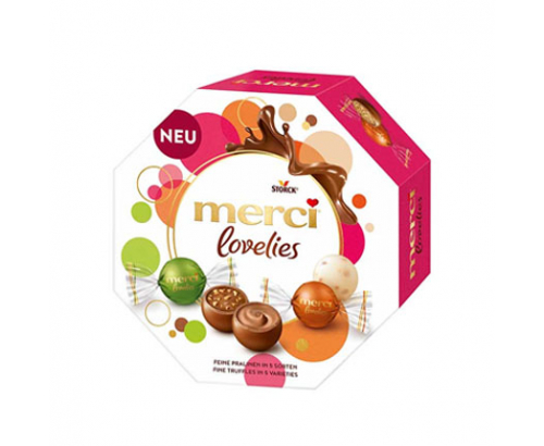 Шоколадови бонбони Мерси Ловлис 185г Класик Шоколадови бонбони Мерси Ловлис 185г Класик