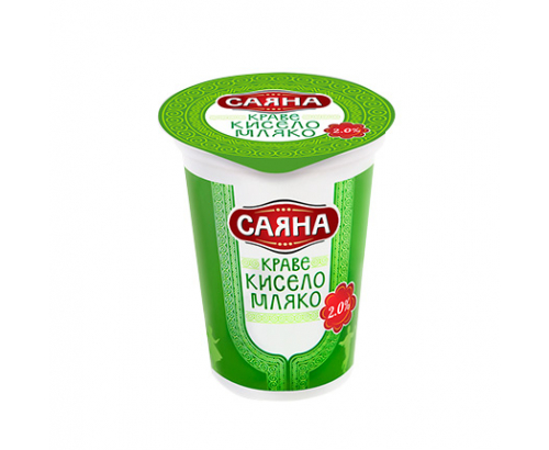 Кисело мляко Саяна 2% 400г Кисело мляко Саяна 2% 400г