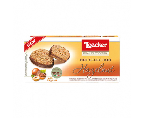 Бисквити Лоакер Меренге 100г С лешников крем Бисквити Лоакер Меренге 100г С лешников крем