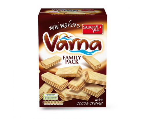 Мини вафли Варна 260г Крем какао Мини вафли Варна 260г Крем какао