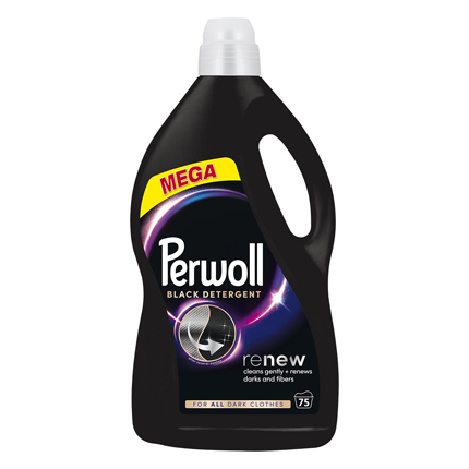 Гел за пране Первол 75 пранета Черно Гел за пране Первол 75 пранета Черно