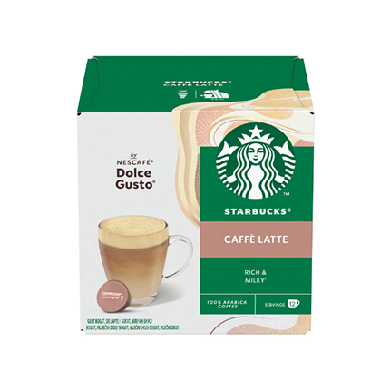 Кафе капсули Старбъкс 12бр Кафе лате