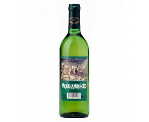 Вино Механджийско 750мл Бяло Вино Механджийско 750мл Бяло