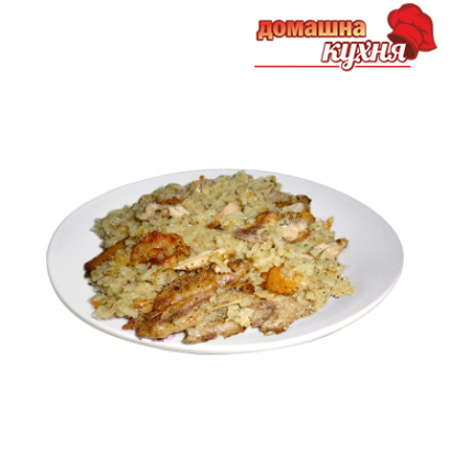 Пиле с ориз