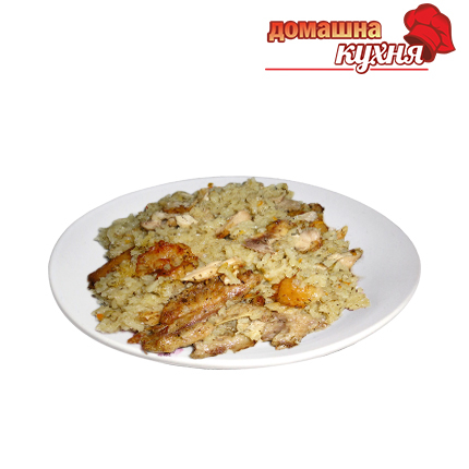 Пиле с ориз