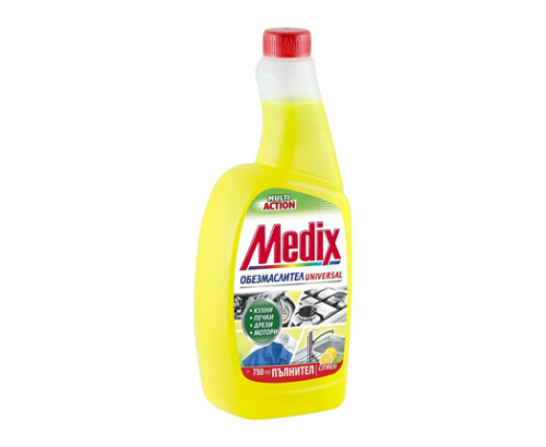 Обезмаслител Медикс универсал 750мл Пълнител Обезмаслител Медикс универсал 750мл Пълнител