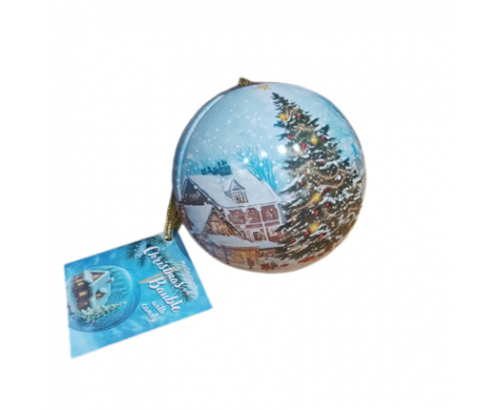 Коледна топка с бонбони Коледна топка с бонбони