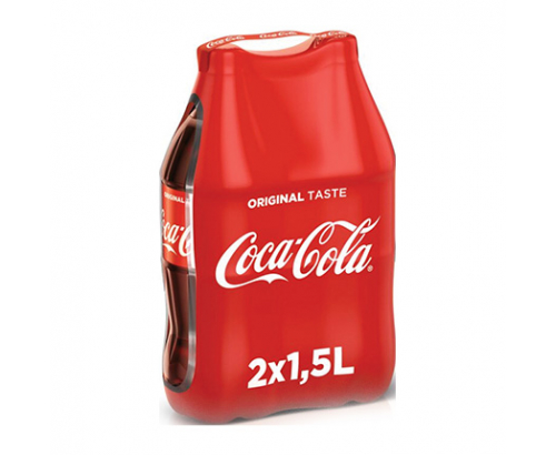 Газирана напитка Кока Кола 2х1,5л