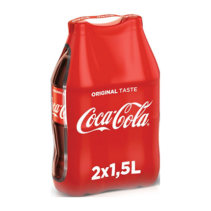Газирана напитка Кока Кола 2х1,5л