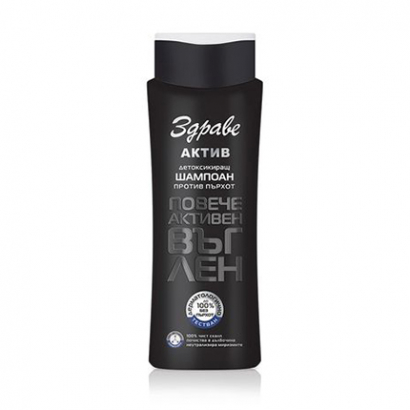 Шампоан Здраве Актив 390мл Детоксикиращ