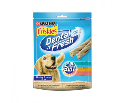 Лакомство за кучета Фрискас Дентал Фреш 180г Лакомство за кучета Фрискас Дентал Фреш 180г