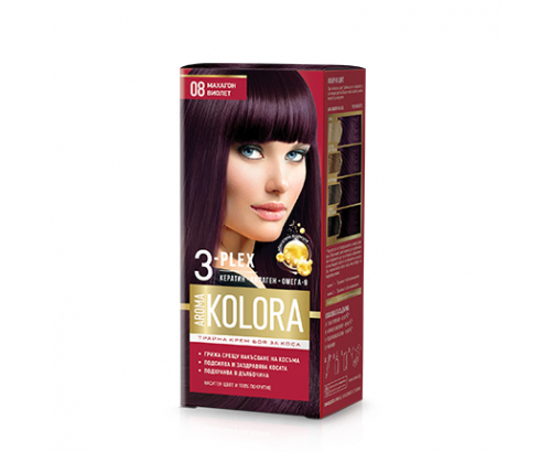 Боя за коса Арома Колор 08 Махагон Виолет Боя за коса Арома Колор 08 Махагон Виолет